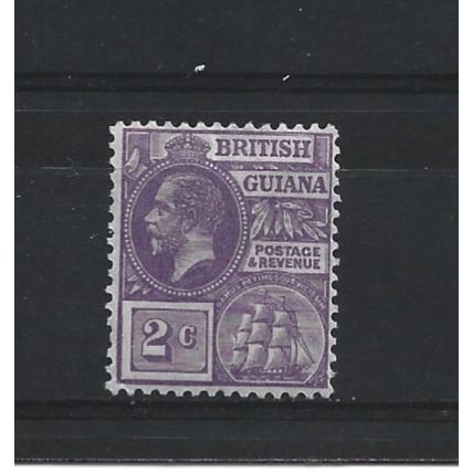 BritishGuiana.SG274 2c Bright Violet.Mounted Mint.Jan25