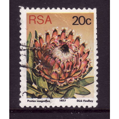 SOUTH AFRICA 1977 SUCCULENTS 20c P MAGNIFICA SG 425 FINE USED