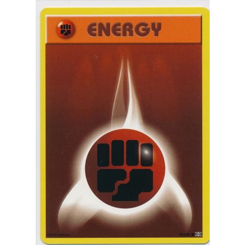 Pokemon XY Evolutions 96/108 Fighting Energy