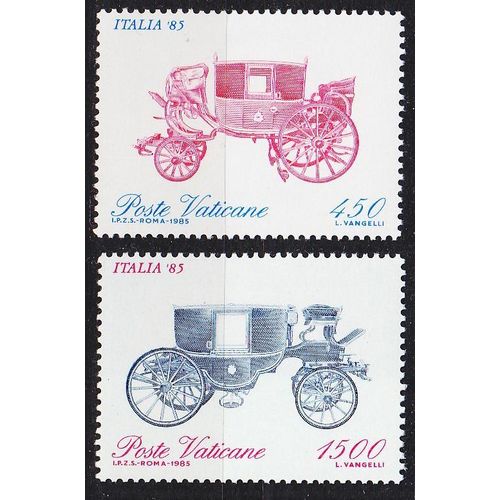 VATIKAN VATICAN [1985] MiNr 0880-81 ( **/mnh )