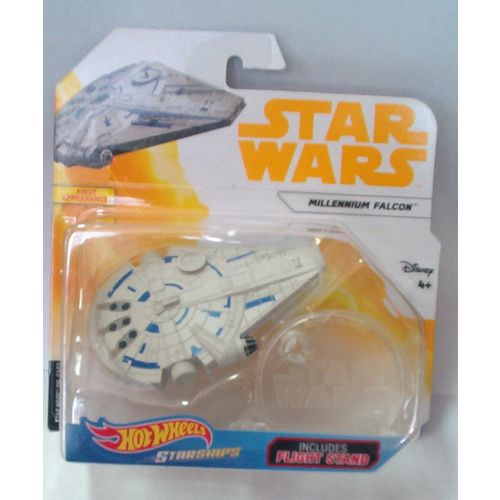 HOT WHEELS STAR WARS ' yellow card ' MILLENNIUIM FALCON