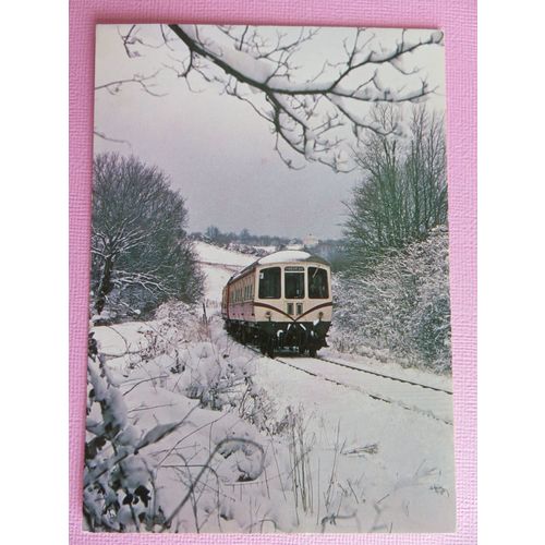 West Somerset Railway Park Royal DMU at Kentsford 1979 Postcard #5