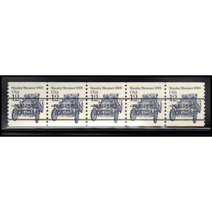 2132b 12c Stanley Steamer Very Fine MNH Dry Gum PNC 1/5 X2073