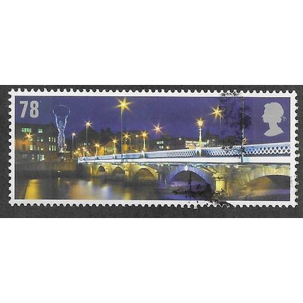 2008 78P ' CELEBRATING NORTHERN IRELAND (EX M/S)' FINE USED (EBID74-503)