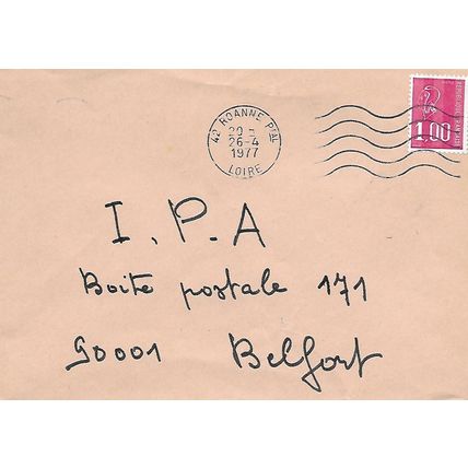 42 Roanne Pfal. Loire (26th April 1977)