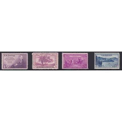 772 3c Connecticut Almost Very Fine MNH VA0321b