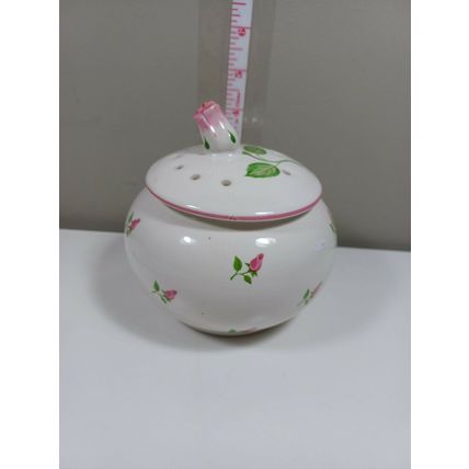 TELEFLORA GIFT FLORAL PLANTER W/ LID ROSE BUD (A71)