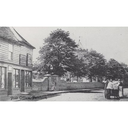 Rainham Post Office in 1890 Essex Postcard