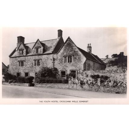 The Youth Hostel Croscombe Wells Somerset Real Photo Postcard