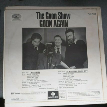 The Goons – Goon Again (PMC7062) 1968 (LP)