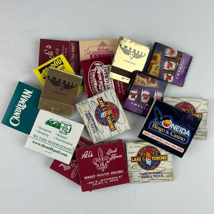 Matchbook Lot 15+ Books Bars Casinos Restaurants Miscellaneous