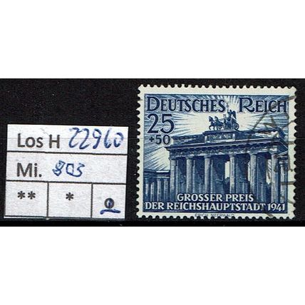 Los H22960: Deutsches Reich Mi. 803, gest.