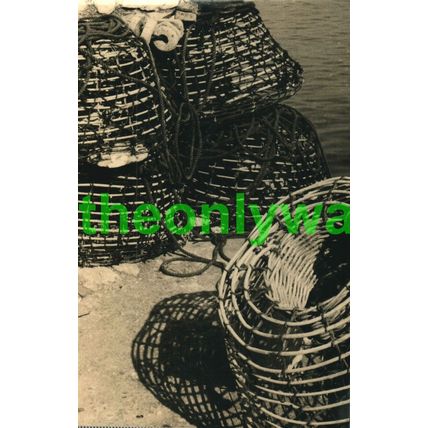 Lobster Pots, RP Postcard, 1960