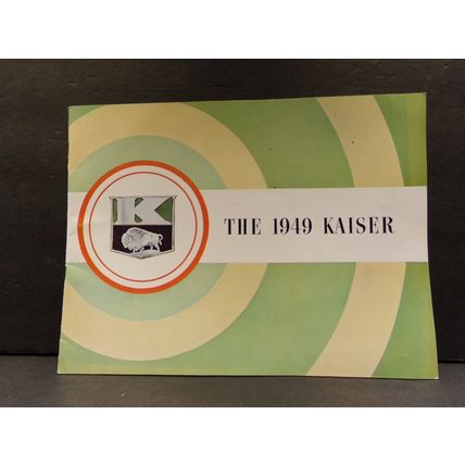 The 1949 Kaiser 9 x 12 Sales Brochure