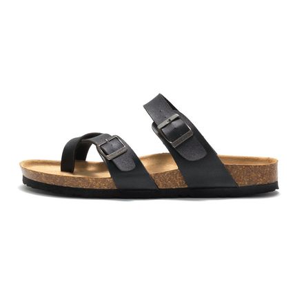 Women's Cork Trendy Sandals Couple European Styles Summer Outfit