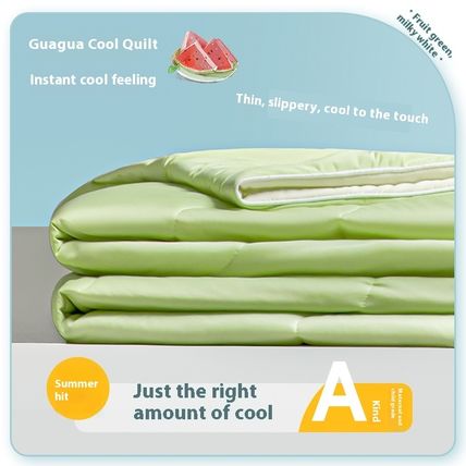 Quilt Spandex Cool Silk Summer Ice Cream Airable Cover Washed Resistant No Fade