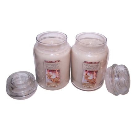 Yankee Candle Munich Christmas Market Large Jar Candle 22 oz each - Lot of 2