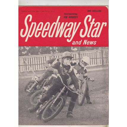 Speedway Star & News. March 5, 1965. Len Silver profile. Ron Mountford.