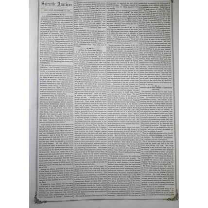 Scientific American, November 17, 1855.