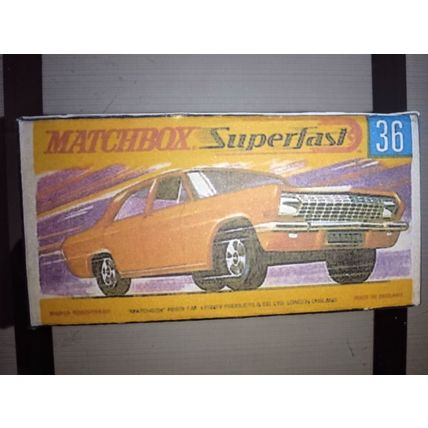 Matchbox - No36 Opel Diplomat - Replica / Reproduction Box