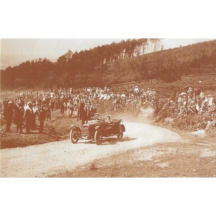 Postcard 12/16 Sunbeam Car Hill Climb Caerphilly 1914 LB Starkey Motor Nostalgia