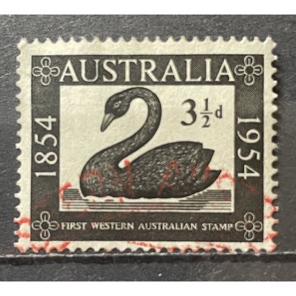 AUSTRALIA 1954 SG 0277 USED #1