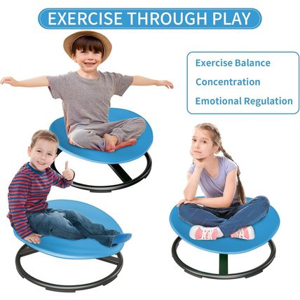 Spinning Chair for Autistic Kids, Autism Sensory Spinning Chair, Sit and Spin Tr