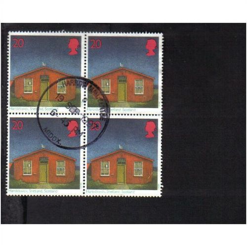 1997 SUB POST OFFICES 20P BLOCK F/U SG1997