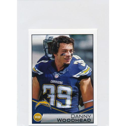2014 Panini NFL Sticker Collection #222 Danny Woodhead San Diego Chargers
