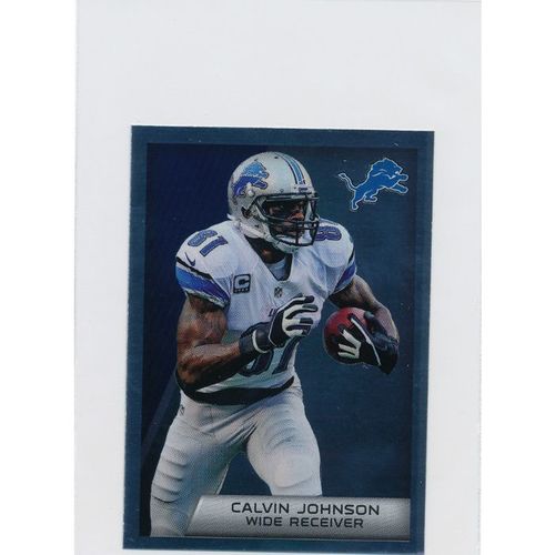 2014 Panini NFL Sticker Collection #301 Calvin Johnson Detroit Lions