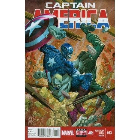 Captain America (2013) #13 Marvel Cap vs Nuke