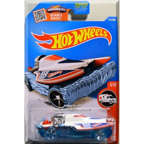 Hot Wheels - Mad Splash: HW Rescue #4/10 - #214/250 (2016) *White Edition*