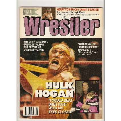 THE WRESTLER magazine JUNE 1993 HULK HOGAN