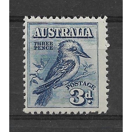 Australia.SG106 3d Laughing Kookaburra.Mounted Mint.Feb19