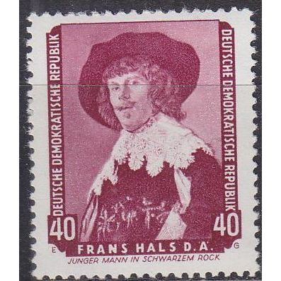 GERMANY DDR [1959] MiNr 0697 ( **/mnh ) Gemälde