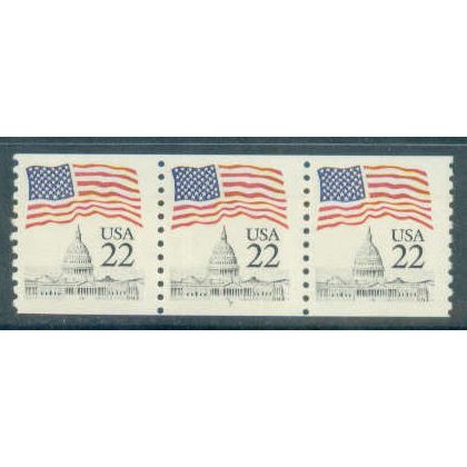 2115a 22c U.S. Flag Fine MNH PNC 7/3 G0986