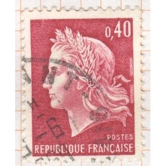 France 1967 - SG1768 - 0.40 red "Republique" - used