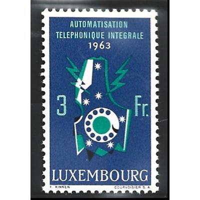 Luxembourg Stamp Scott #400, Mint Never Hinged