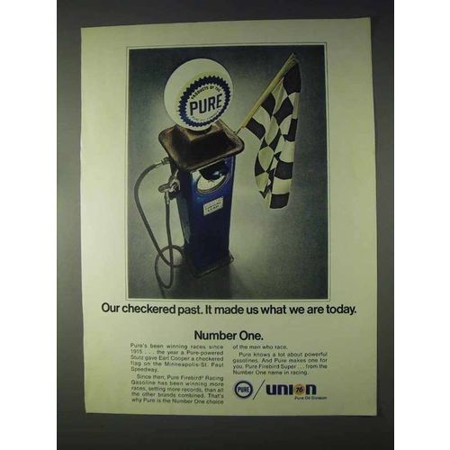 1969 Union 76 Pure Firebird Super Gasoline Ad