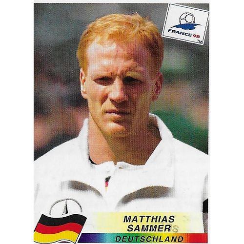 Panini's FIFA World Cup France 1998 Stickers: No.377 - Sammer