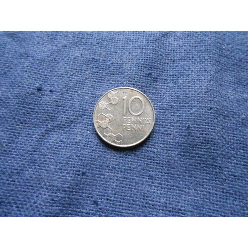1991(M) FINLAND 10 PENNIA PENNI COIN.