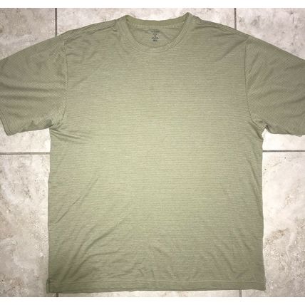 VanHeusen Studio Mens Shirt XL T-SHIRT Crew Neck Short Sleeve See Photos!