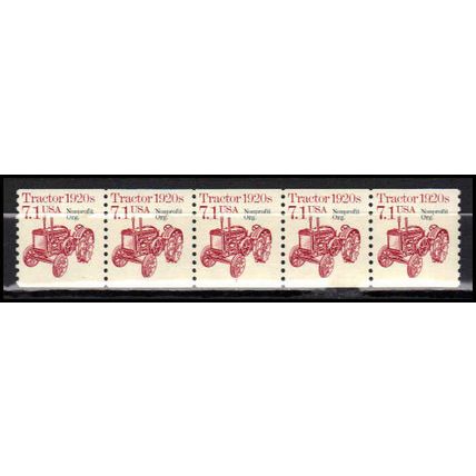 2127a 7.1c Tractor Fine MNH Dry Gum PNC 1/5 X0794