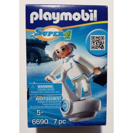 Dr X Playmobil With Briefcase & Accessories 6690 Super 4's