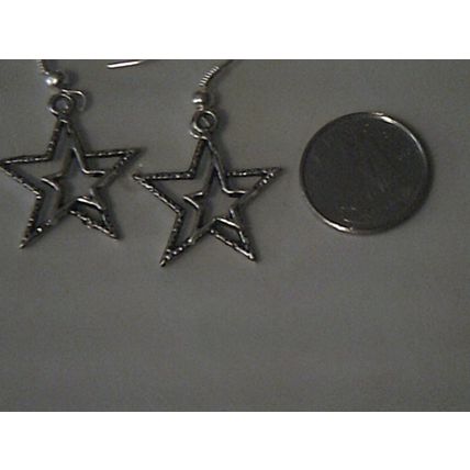 Earrings dangle star