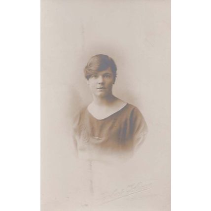 Resident of East Dereham Norfolk Village Antique Portrait Postcard
