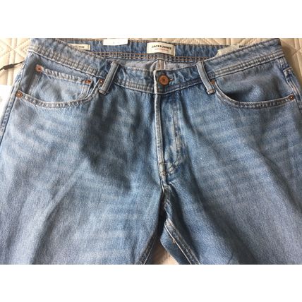 Jack & Jones Comfort Jeans 36W 32L - Waist 36" W36 - Leg 32" L32 - Button Fly