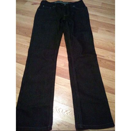 Girls Jeans Size 12 Route 66 Skinny Black NEW!