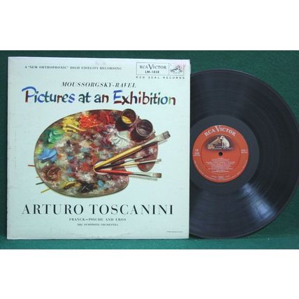 Toscanini - Moussorgsky-Ravel: Pictures At An Exhibition - LM 1838 - EX+