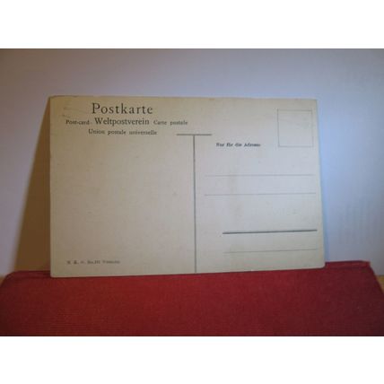 PORTRAIT OF A LADY AS A VESTAL VIRGIN, Reynolds? unused antique postcard =